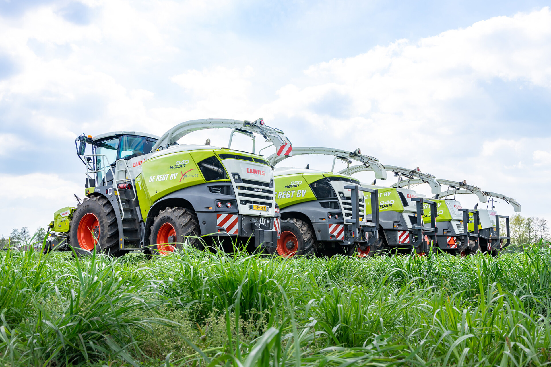 Claas Combines van de Regt